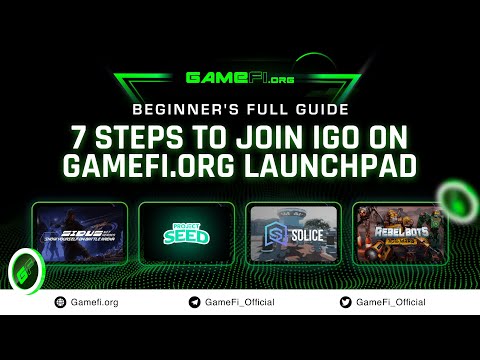 Tutorial #1 | Panduan Lengkap untuk Pemula: 7 Langkah Bergabung dengan IGO di GameFi.org Launchpad