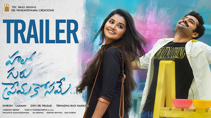 Hello Guru Prema Kosame Trailer - Ram Pothineni, Anupama Parameswaran | Dil Raju