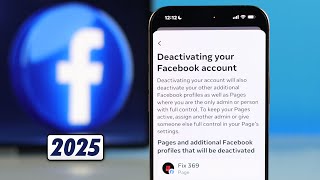 How To Temporarily Deactivate Facebook Account in 2025!