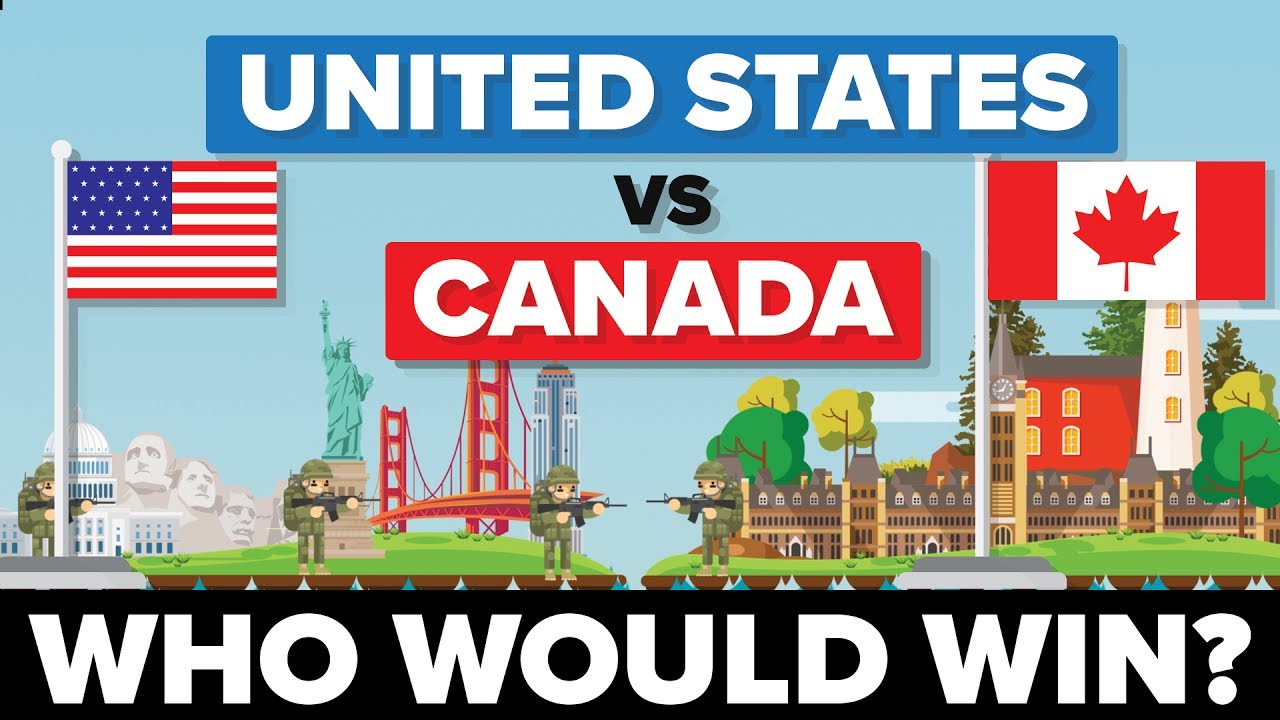 United States Usa Vs Canada Who Would Win Army Military Comparison Youtube