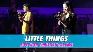 Annie LeBlanc - Little Things ft. Christian Lalama (LIVE in Anaheim)