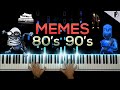 MEMES 80's 90's ON PIANO 🎹