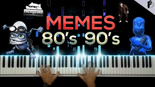 MEMES 80's 90's ON PIANO 🎹 chords