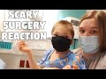 Something scary happened with our sons surgery