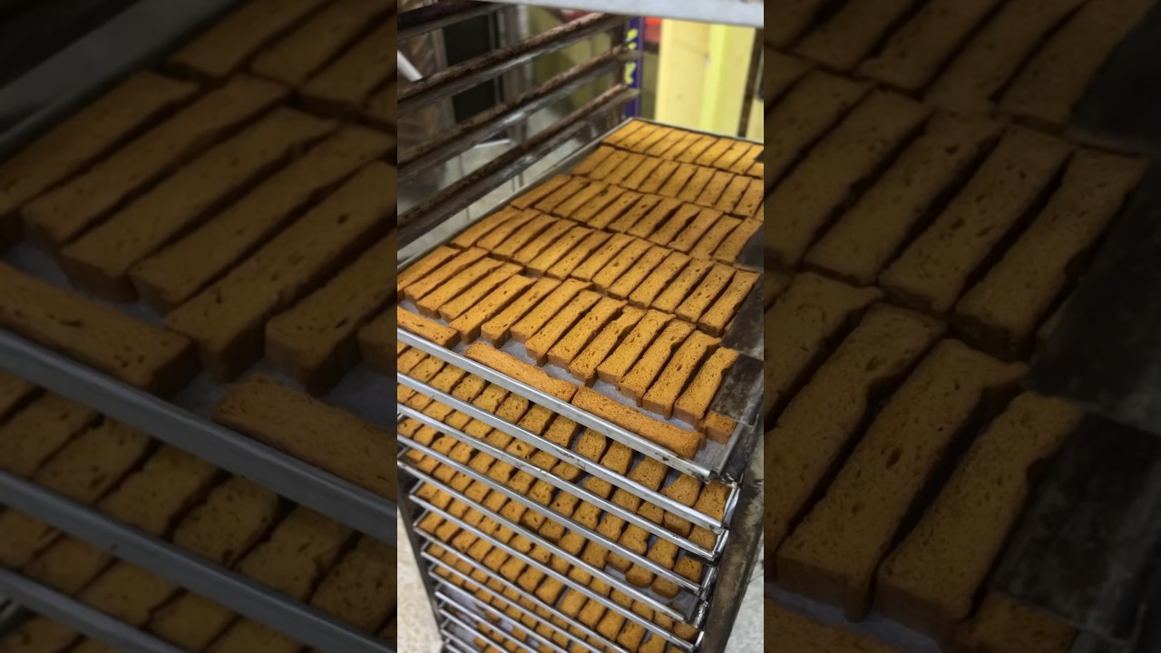 Bulk making of toast in Factory 🏭 | Swagat Bakery 