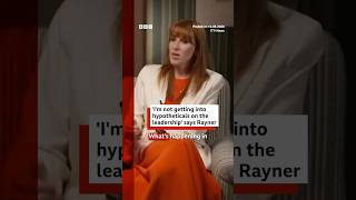 ‘I’m not getting into hypotheticals on the leadership,’ says Angela Rayner. #BBCNews