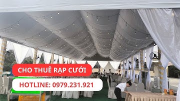 Cho thuê rạp cưới tại Bến Cát Bình Dương | Rạp Cưới Sông Lam