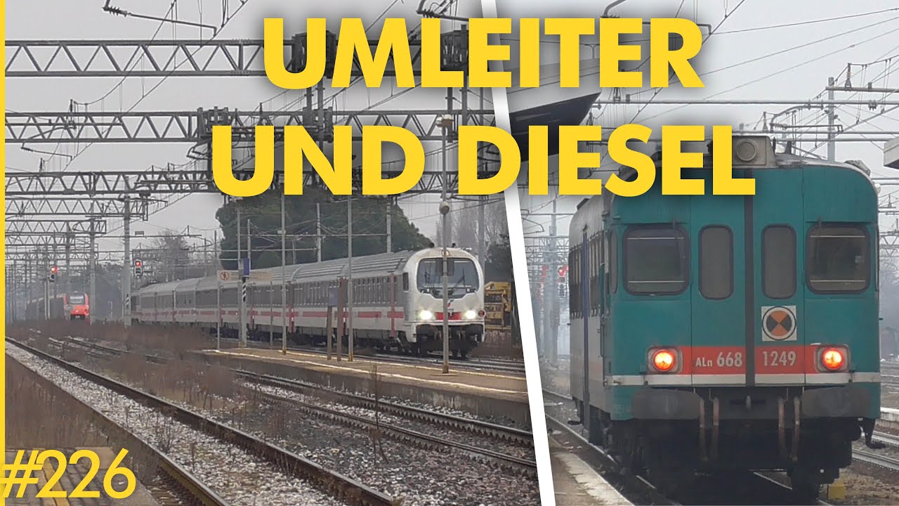 #226 Freccia, Italo und Güter umgeleitet | Monselice (Bologna-Padova) + Legnago (Verona-Rovigo)