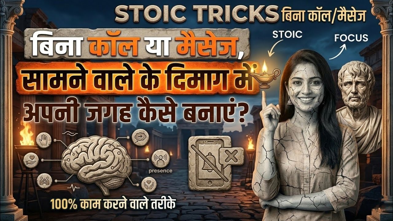 Bina Kuchh kiye uss ke dimag me Raj kaise kare stoism 