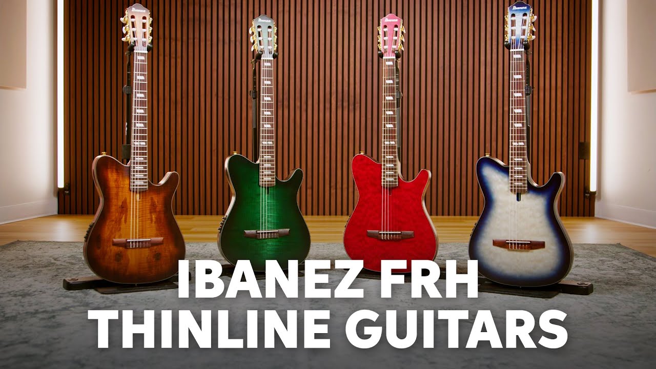 Ibanez FRH20 Thinline Nylon-string Acoustic-electric Guitar Overview