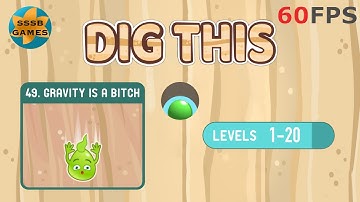 Dig This: BALL BREAKER Level 49-1 To 49-20 , iOS/Android Walkthrough