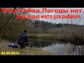 Река Гуйва.Погоды нет.Ищу новые места для рыбалки.