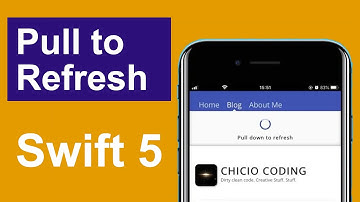 Pull to Refresh in Swift 5 - Refresh control (Xcode 11, 2020) - iOS Development