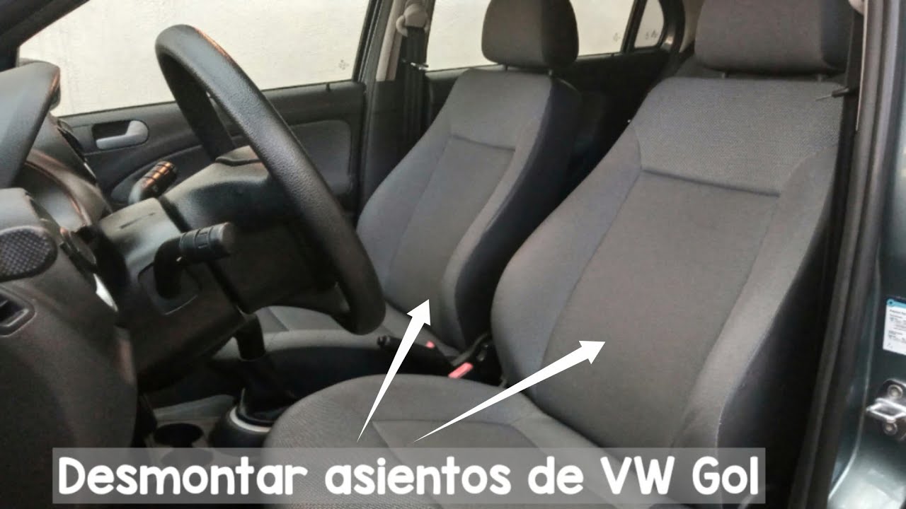 Desmontar ò quitar asientos (butacas) de