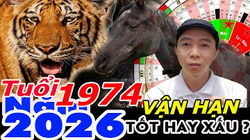 Xem Vận Hạn Tuổi Giáp Dần 1974 năm 2026 RA SAO ?  Phong Thủy 100 Năm
