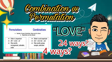 Permutation vs Combination [Made EASY!]