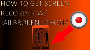HOW TO GET A DISPLAY RECORDER /W JAILBROKEN IPHONE