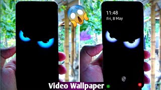 Samsung A50 Eyes video wallpaper || Best lock screen🔥🔥 screenshot 3