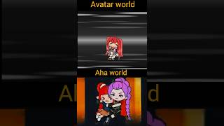 avatar world ahaworld #gacha #tocaboca #gachaclub #animation #shortvideo