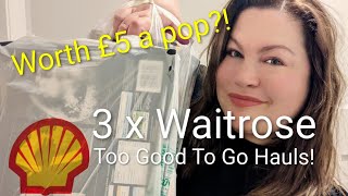 Waitrose Too Good To Go Trilogy! #uk #haul #food #waitrose #toogoodtogo #costofliving 