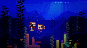 glow squid caves and cliffs.