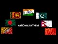 National anthem Bhutan, Bangladesh, China, India, Nepal, Pakistan, Shrilanka
