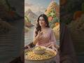 🍜 मैगी की जादुई दुनिया! नूडल्स की नदी में सफर 😍🚤 | AI Food Fantasy #shorts #maggiworld