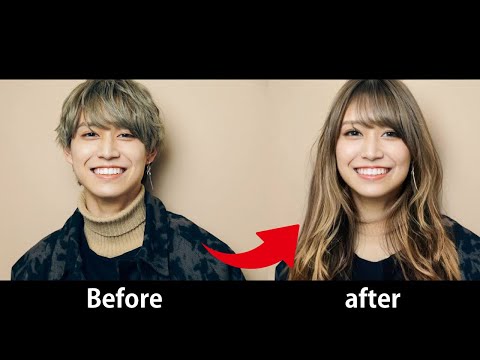 【JO1顔加工】人気アイドルグループを女の子にしてみたidol groupI tried to make JO1 a girl【女体化】