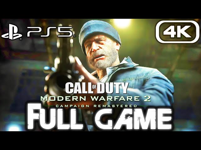 CALL OF DUTY MODERN WARFARE 2 REMASTERED PS5 Gameplay Walkthrough