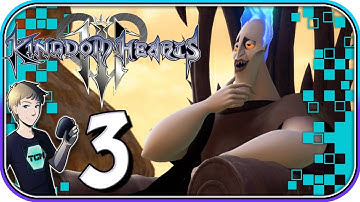 Kingdom Hearts 3 ENGLISH Walkthrough - Part 3: Olympus Boss Fight