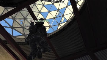 MW3 Dome Map Throwing Knife Tutorial - Domination Spots / Nasty Trickshots