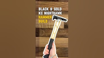 Kinetic Customs Black & Gold Titanium Hammer Build!🔨