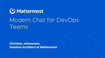 Modern Chat for DevOps Teams