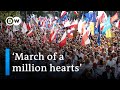 Huge rally in Warsaw for opposition party coalition | DW News