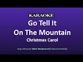 Go Tell It On The Mountain | Christmas Gospel Song | Jesus Christ Is Born | Karaoke | Christmas 2025