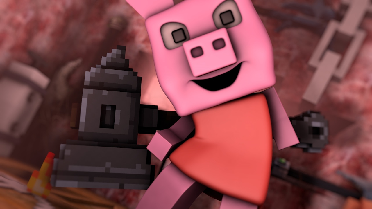AHOGAMOS A CERDITA PEPPA | PEPPA PIG EN MINECRAFT peppa pig minecraft house