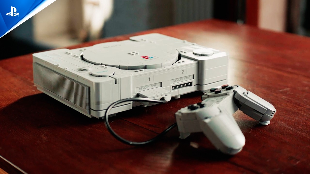 Construyendo 30 años de juego: un primer vistazo al set de LEGO® PlayStation™