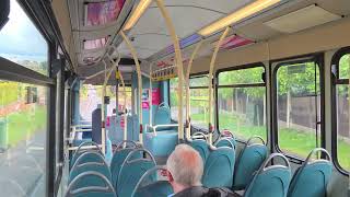 (Arriva Yorkshire) (Route Learning) (156 Castleford Bus Station To Pontefract Bus Station) (Part 3)