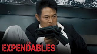 Gunner Chases After Yang & Barney' Scene | The Expendables