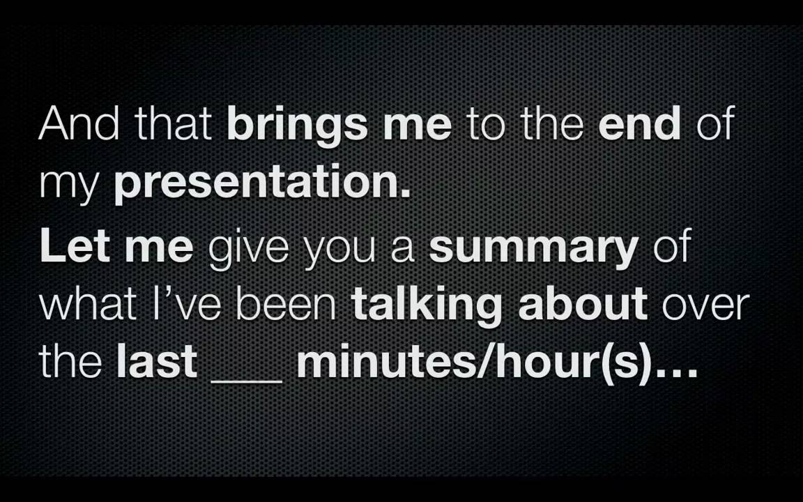 12 Ways To Nail Your Presentation Inside The Closing 30 Seconds