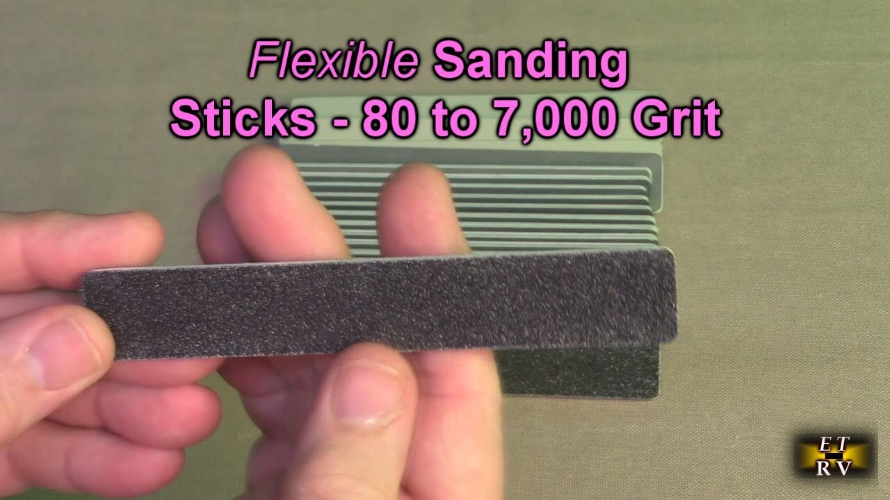 5pcs Sanding Sticks Plastic Models Polishing Sanding Sticks Tools for  Amateur 