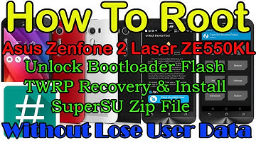 [Hindi - हिन्दी] Root Asus Zenfone 2 Laser Install TWRP Without Any Data Lose | Technical India