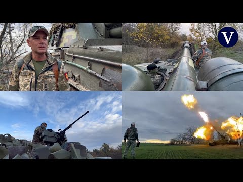 La batalla de artillería que se libra en el frente sur de Ucrania