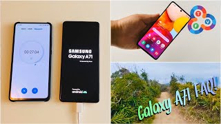 Frankie Tech Βίντεο Galaxy A71 One Week Review - FAQ! (Super Steady, Charge Test and MORE!)