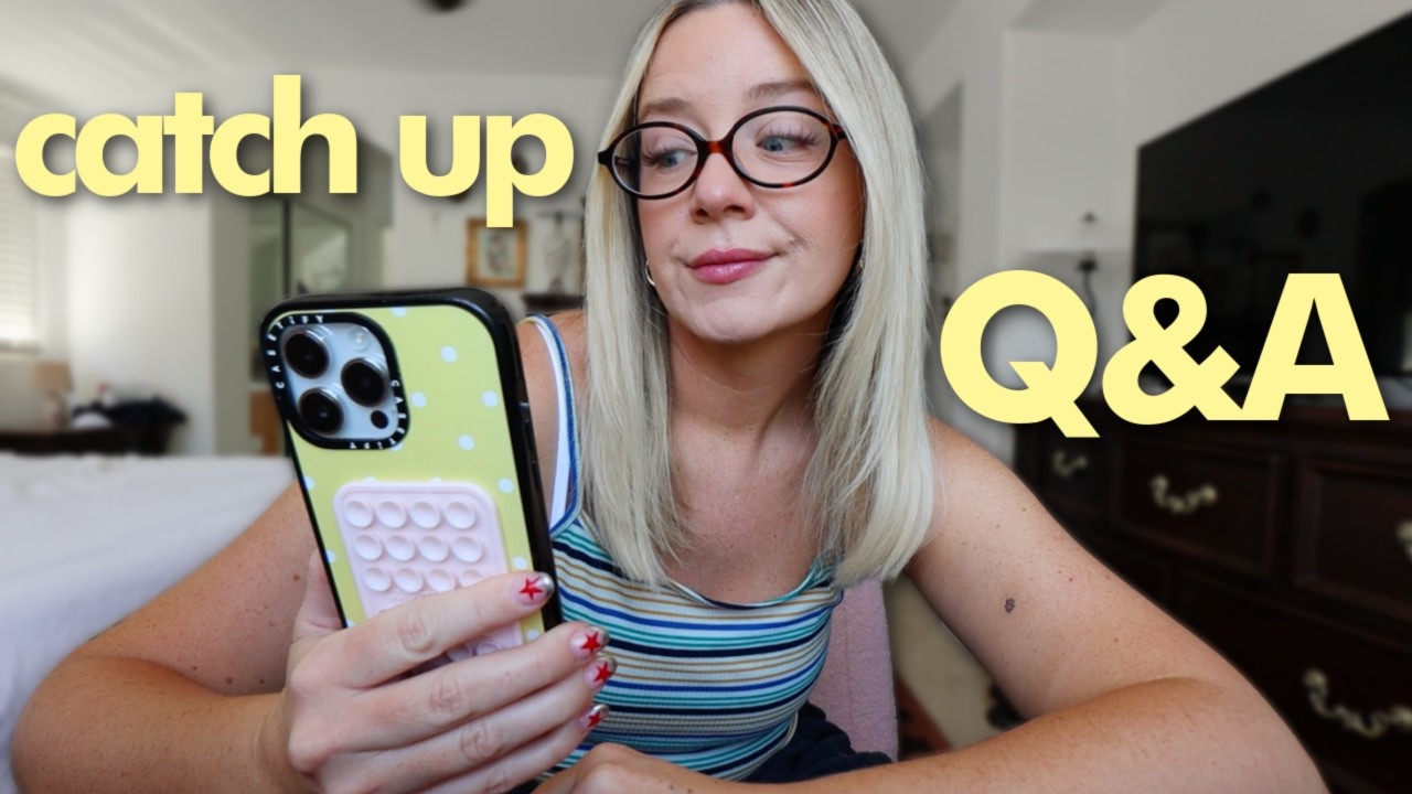 Thumbnail for have i changed my mind on having kids? moving? body changes & snark culture... (let's catch up)