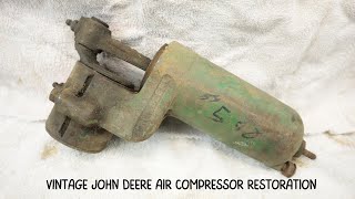 Restoration of Vintage John Deere Air Compressor
