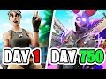 750 DAYS Of Fortnite Progression (and The Evolution of My Voice)