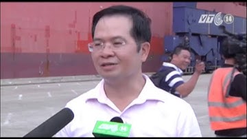 VTC14_TP HCM: Đón container lớn nhất nhập cảng theo luồng Soài Rạp