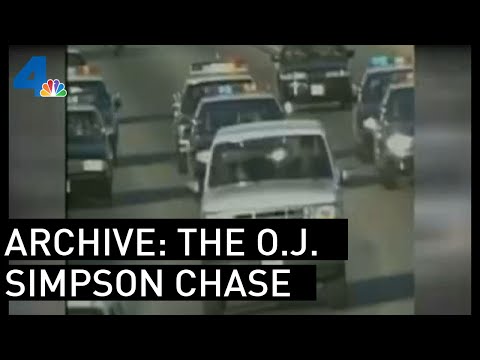 The O.J. Simpson Slow-Speed Chase  | From the Archives | NBCLA