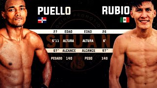 Alberto "La Avispa" Puello  Vs Jesus Rubio